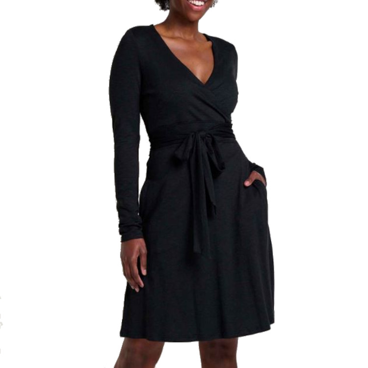 Toad & Co Cue Wrap Long Sleeve Dress - Women's - Image 3